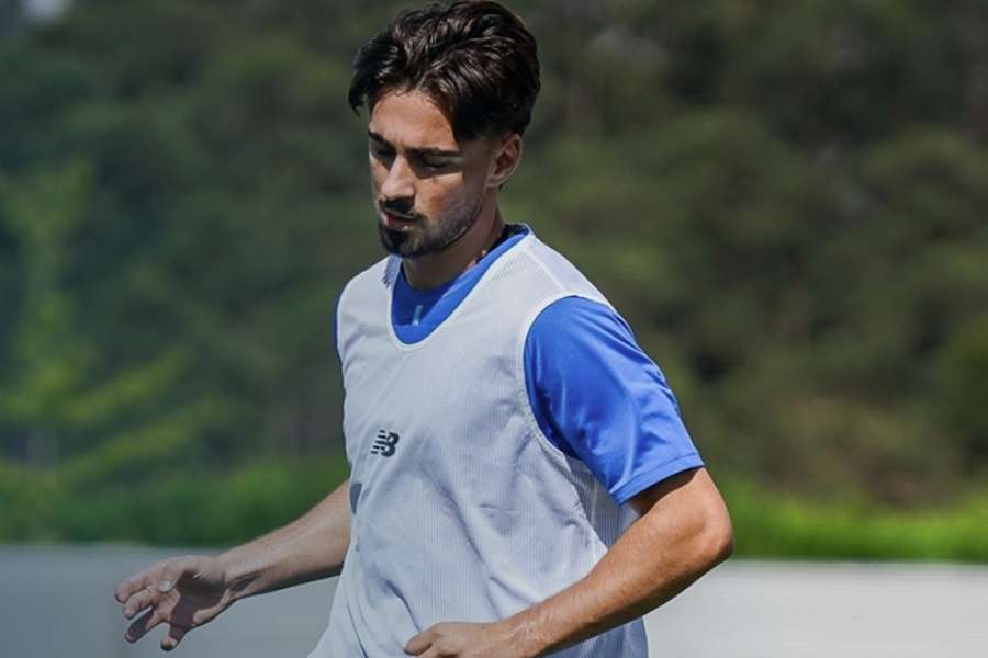 Martim Fernandes já treinou integrado Martim Fernandes já treinou integrado