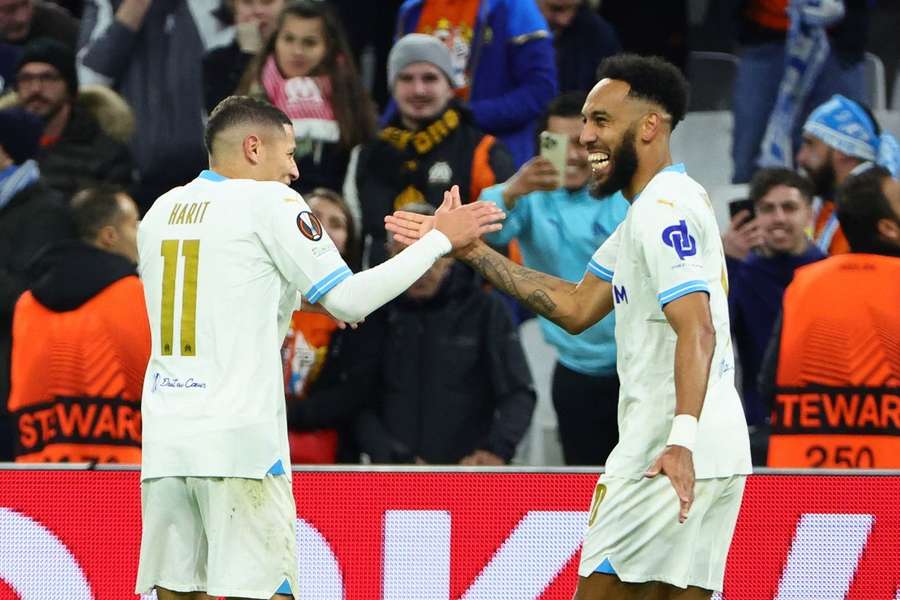 Marseille célébrant ses buts dernièrement.
