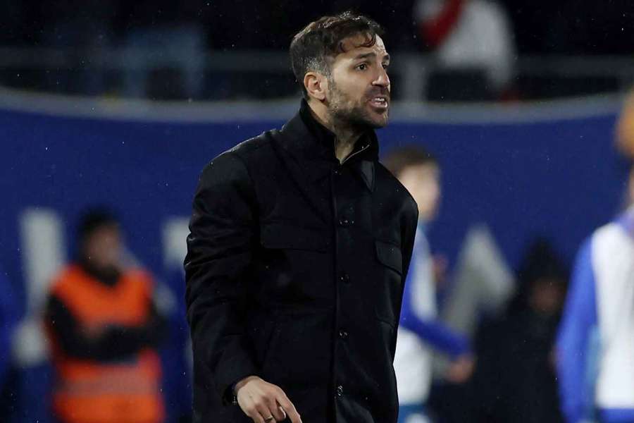 Cesc Fábregas, entrenador del Como