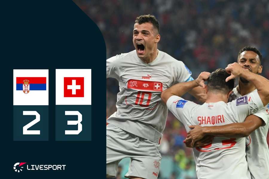 Švýcaři vedli, prohrávali a nakonec slaví proti Srbům výhru.