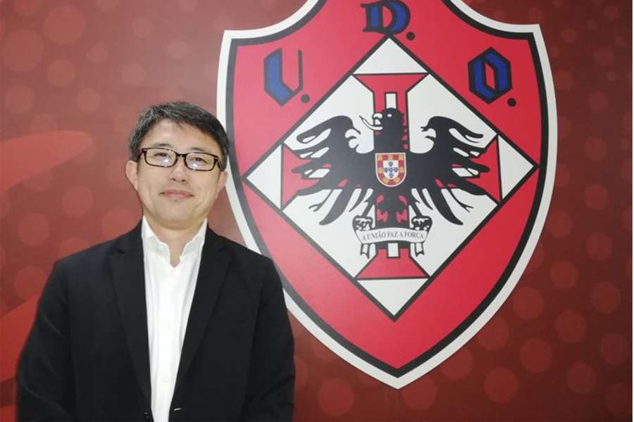 Nobuyuki Yamagata chegou à UD Oliveirense em 2019