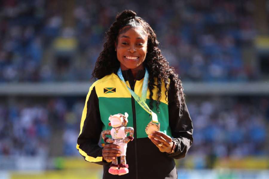 Thompson-Herah will be defending her 100-meter and 200-meter titles at the Paris Games