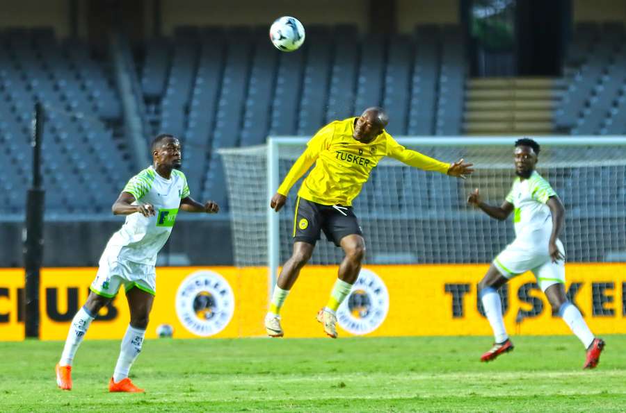 Tusker FC striker Eric Kapaito missed from the penalty spot