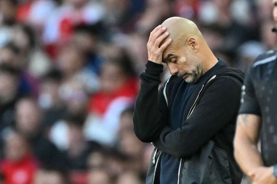Pep Guardiola, entrenador del City
