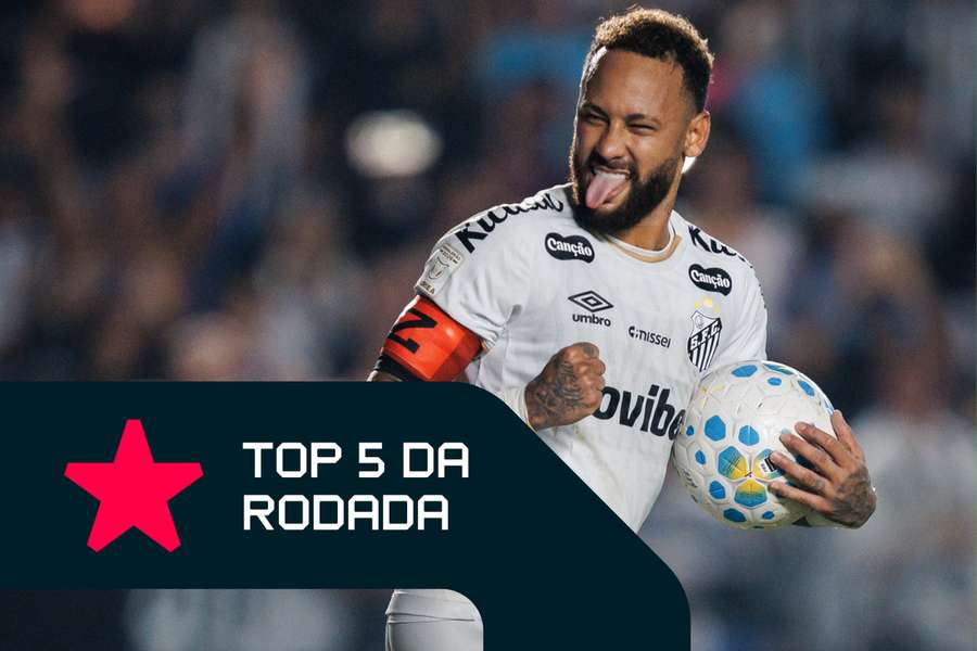 Neymar ganhou a maior nota da 20ª rodada do Brasileirão