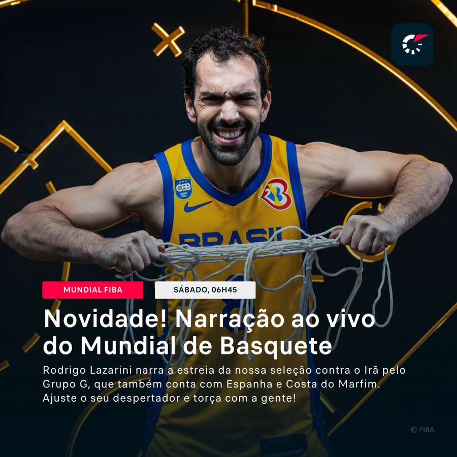 Brasil x Espanha: onde assistir ao vivo ao Mundial de Basquete