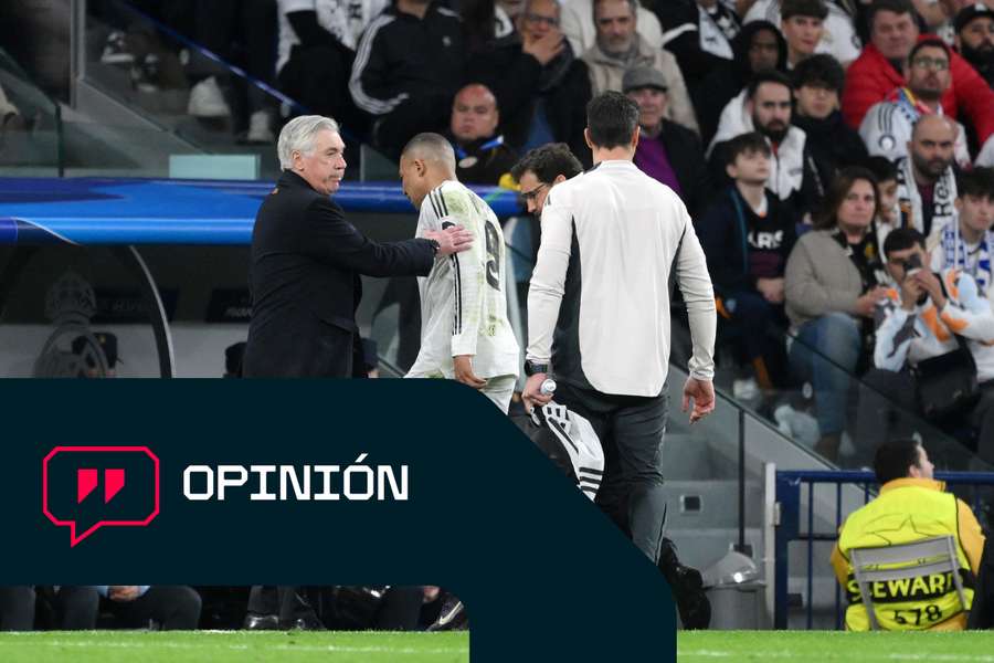 Mbappé y Ancelotti