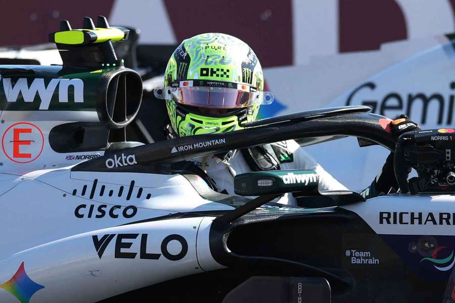 Lando Norris vem em uma temporada abaixo após o título em 2025 Lando Norris vem em uma temporada abaixo após o título em 2025