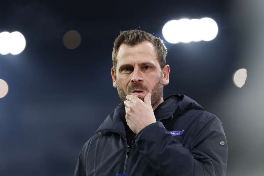 Sturm-Trainer Jürgen Säumel ist nachdenklich