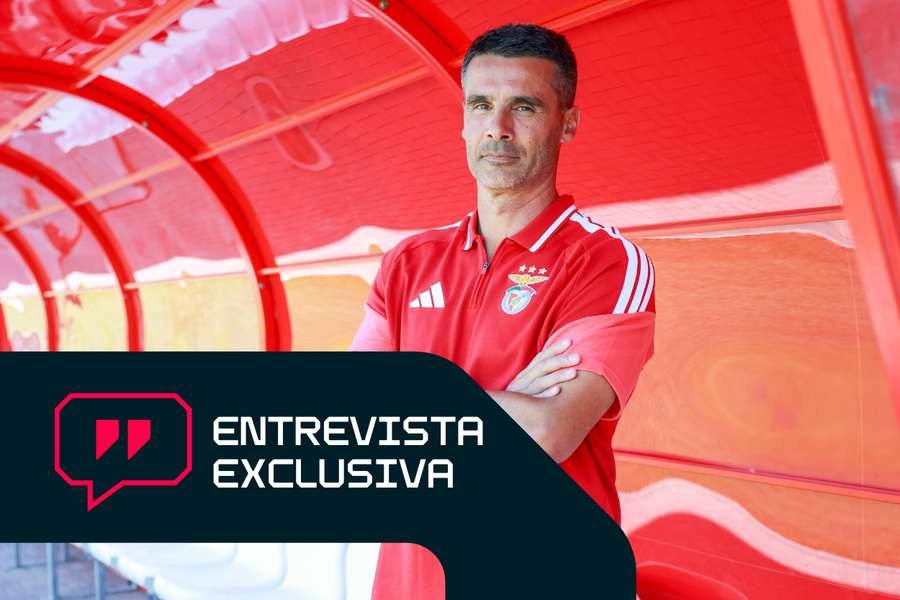 Nélson Veríssimo, treinador da equipe B do Benfica