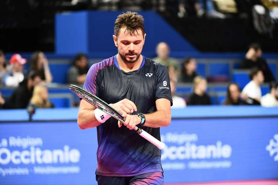 Stan Wawrinka si při debutu na halovém turnaji ATP 250 v Montpellier první letošní výhru nepřipsal