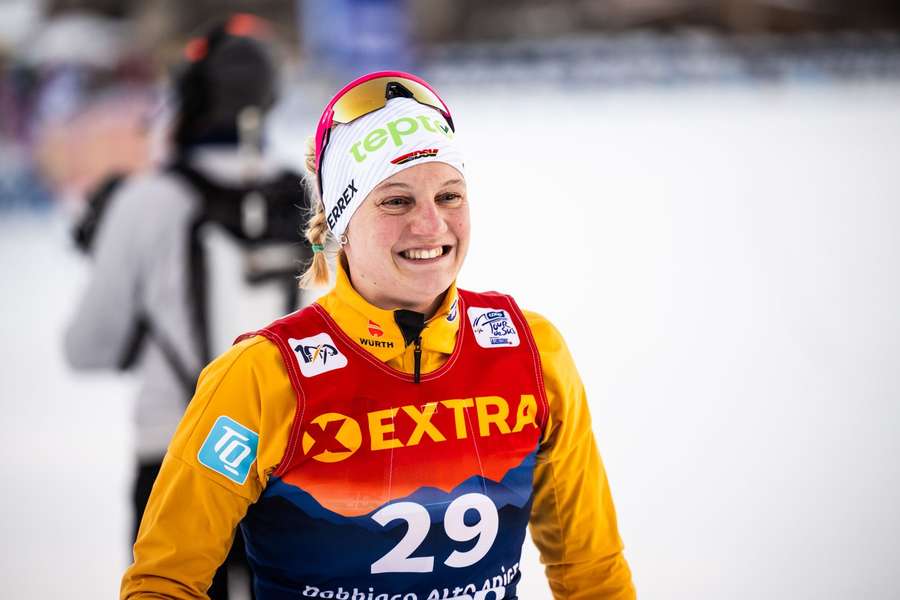 Victoria Carl klammert sich an der Weltspitze fest