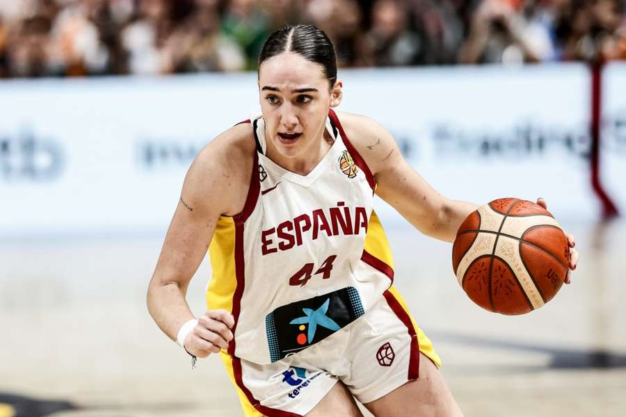 Iyana Martín, durante el España-Estados Unidos Iyana Martín, durante el España-Estados Unidos