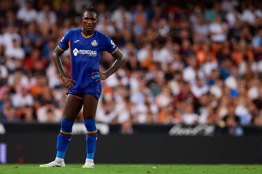Uche, con el Getafe Uche, con el Getafe