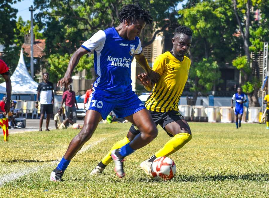 Bandari in action against Sofapaka during their win