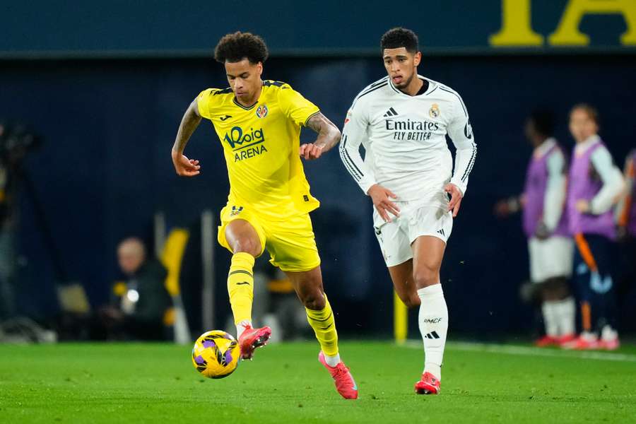 Tajon Buchanan, ante Bellingham en el Villarreal-Real Madrid de la temporada pasada