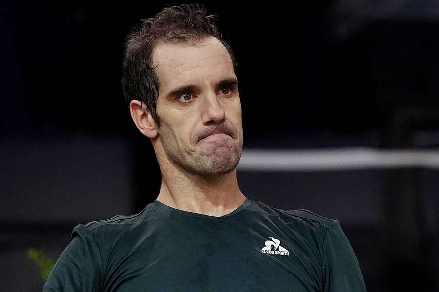 Richard Gasquet a chuté dès le premier tour du Masters 1000 de Paris mardi.