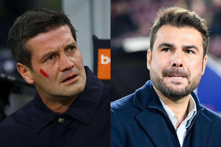 Cristian Chivu și Adrian Mutu Cristian Chivu și Adrian Mutu