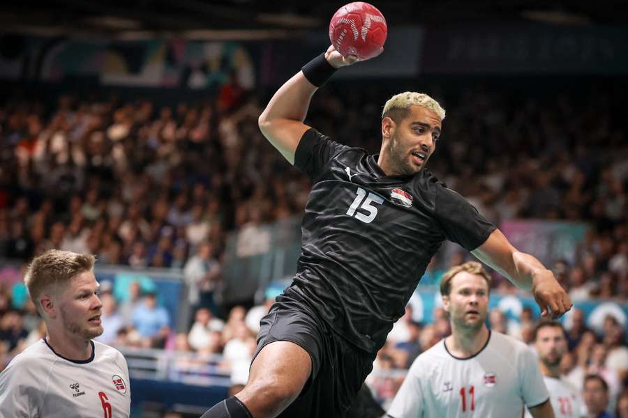 Ahmed Hesham avec l'Egypte aux Jeux de Paris cet été.