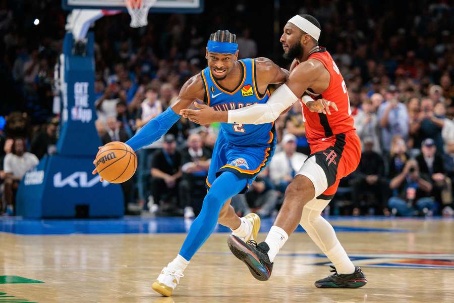 Gilgeous-Alexander, protagonista con los Thunder Gilgeous-Alexander, protagonista con los Thunder