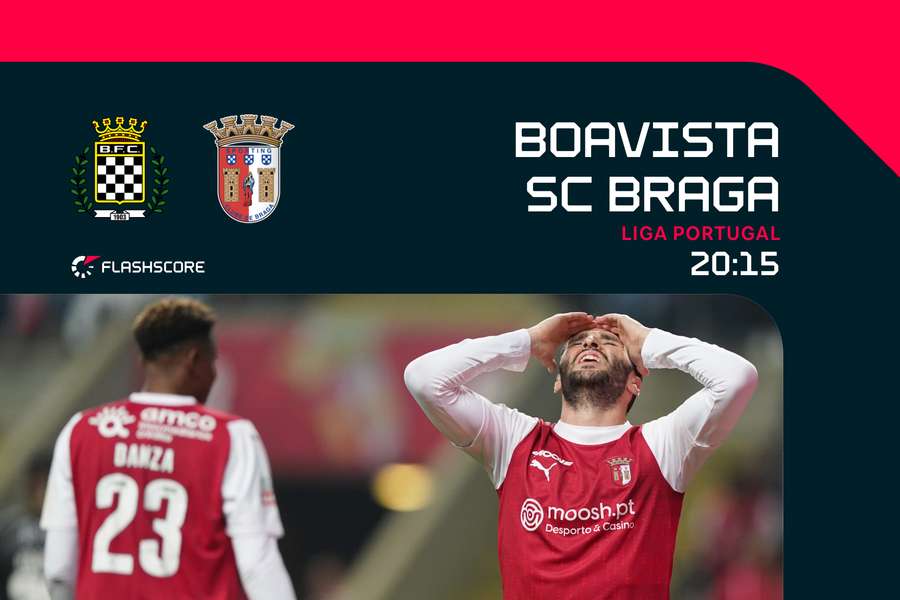 SC Braga visita o Boavista no encerramento da jornada