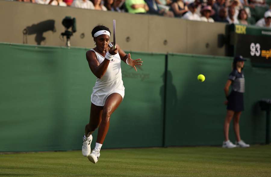 Gauff at Wimbledon