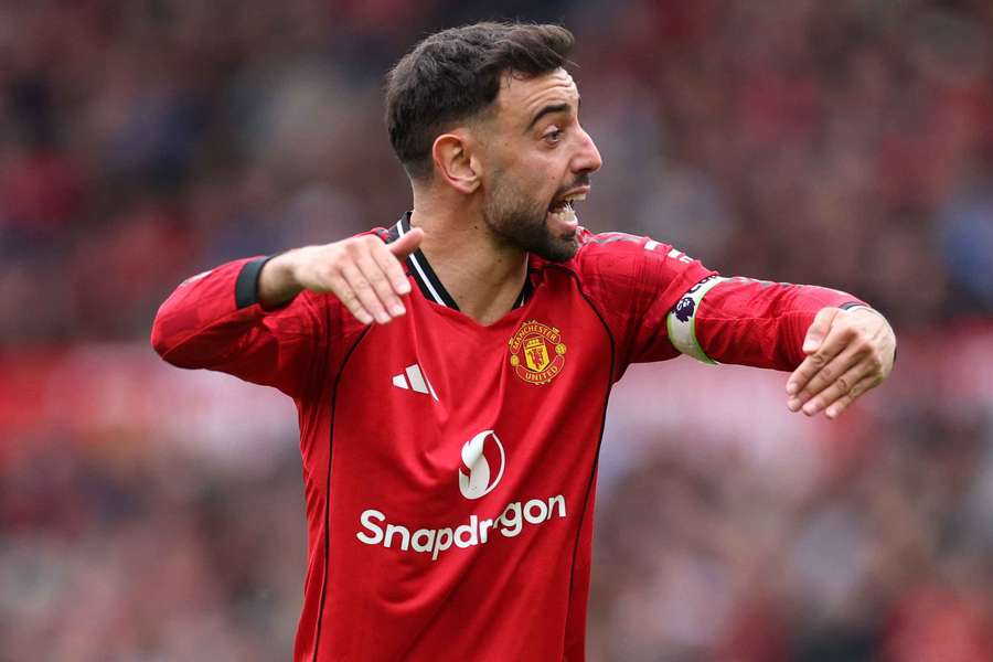 Bruno Fernandes, do Manchester United