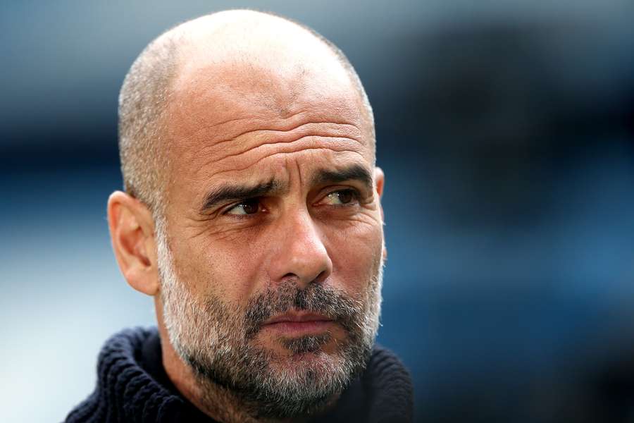 Ondanks de ruime zege in de Champions League, wil Pep Guardiola zich nog niet rijk rekenen