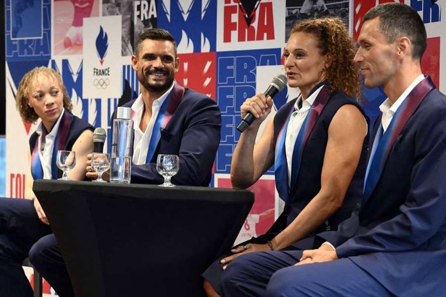 Florent Manaudou et Melina Robert-Michon seront les porte-drapeaux français. 