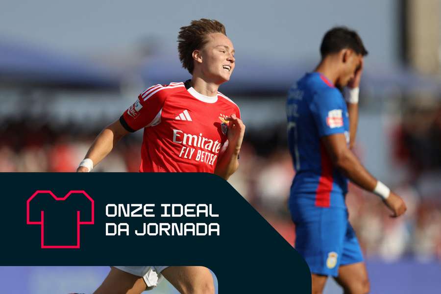 Andreas Schjelderup em destaque ao serviço do Benfica Andreas Schjelderup em destaque ao serviço do Benfica