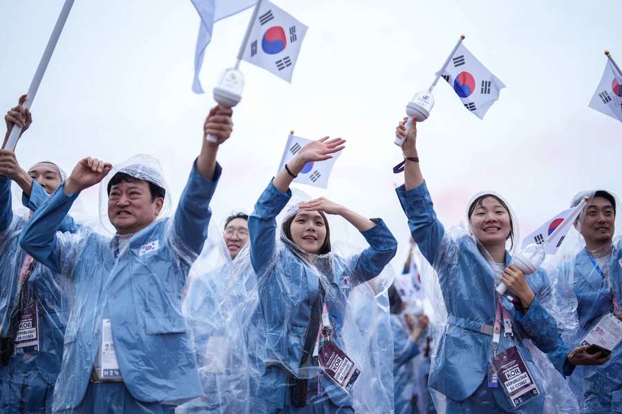 Poncho's bij de equipe van Zuid-Korea