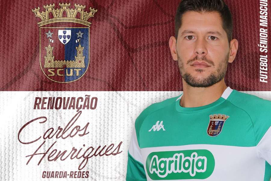 Aos 29 anos, Carlos Henriques conta com passagens por Portimonense, Paços de Ferreira, Sporting da Covilhã, Mafra e Torreense