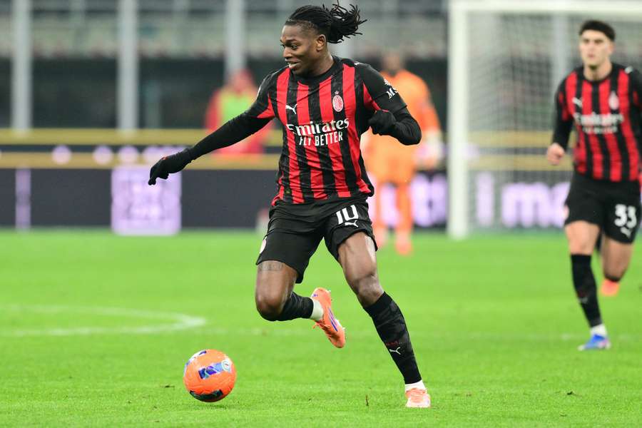 Rafael Leao a égalisé dans les arrêts de jeu