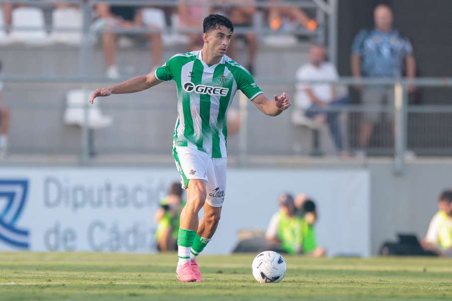 Marc Roca, en un partido de pretemporada