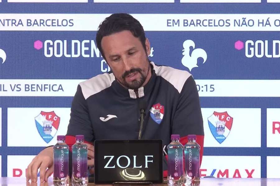 César Peixoto, treinador do Gil Vicente