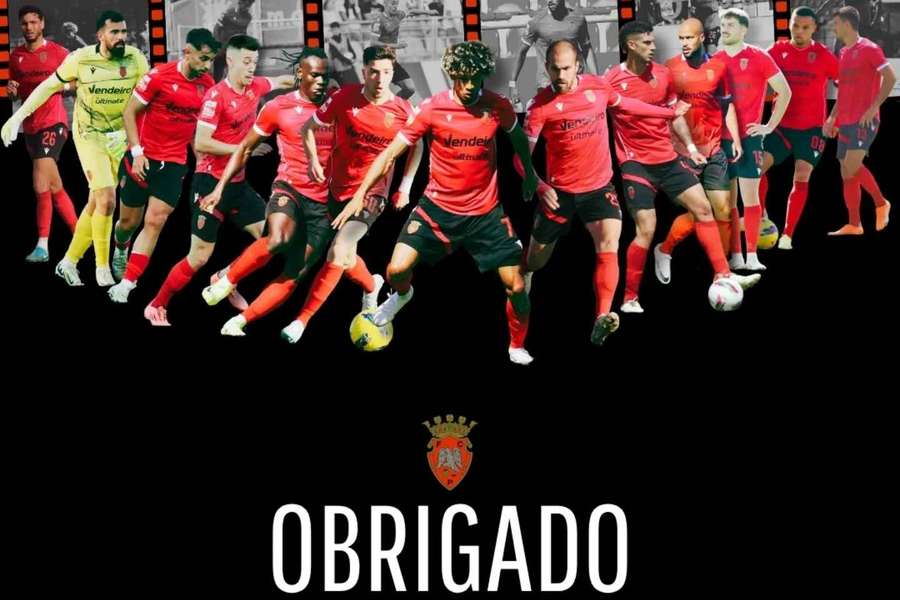 Os 13 jogadores que deixam o plantel do Penafiel