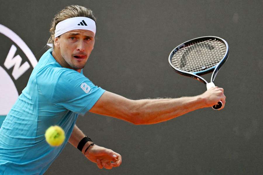 Alexander Zverev beim Rom Masters 2026