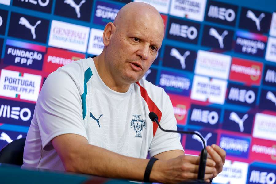 Jorge Braz, selecionador nacional de futsal Jorge Braz, selecionador nacional de futsal