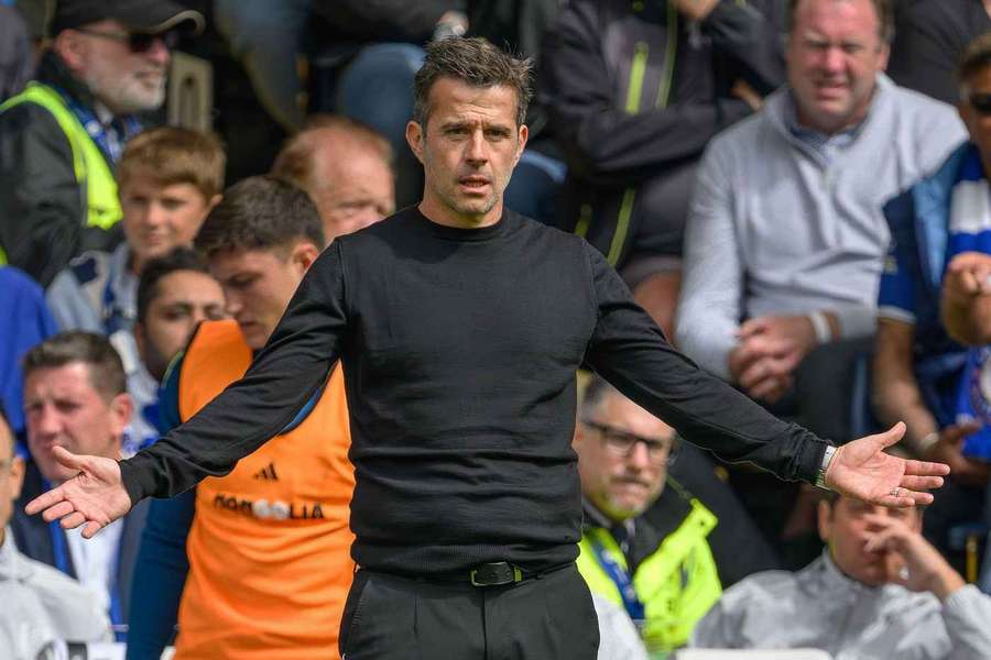Marco Silva falou aos jornalistas