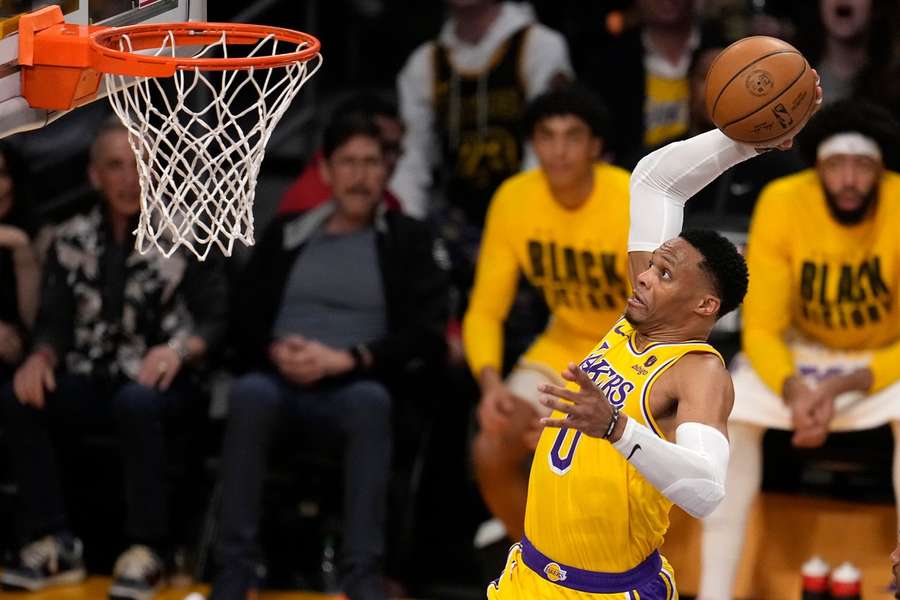 V Lakers se Westbrook neprosadil podle představ.