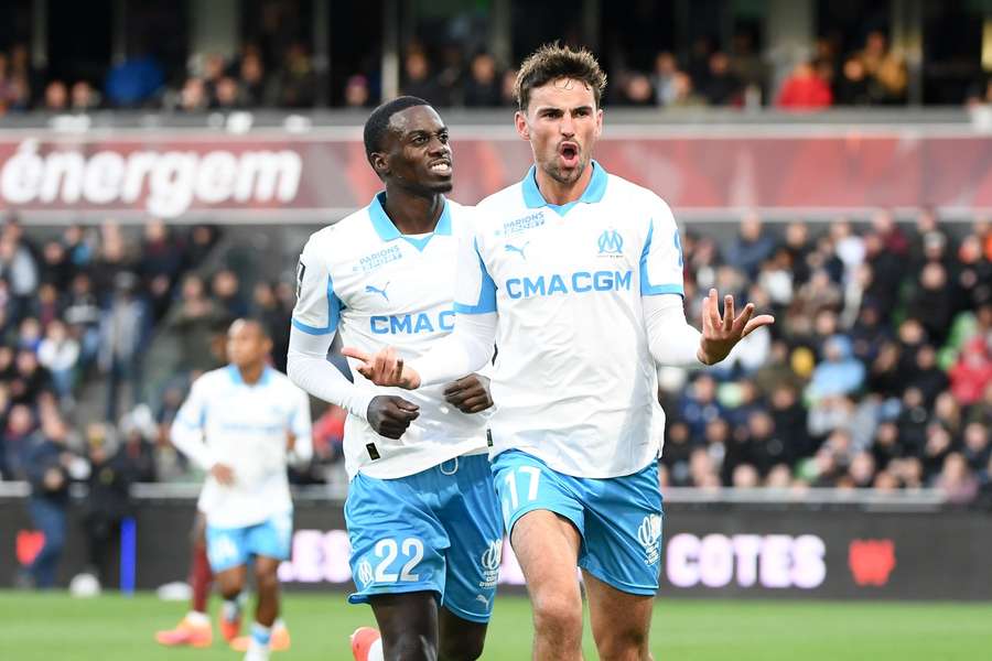 Marseille are top of Ligue 1
