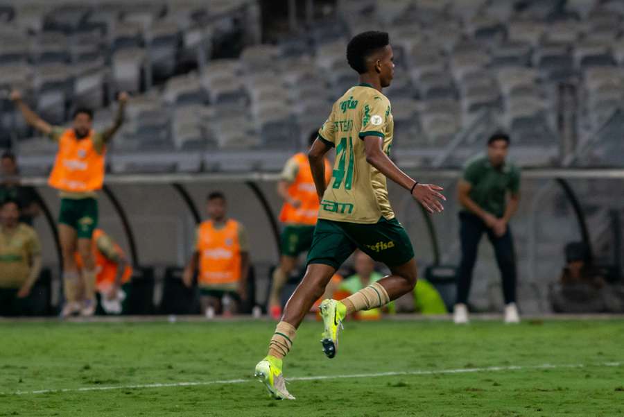 Estevao, joven promesa del Palmeiras 