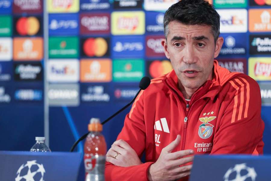Bruno Lage, treinador do Benfica