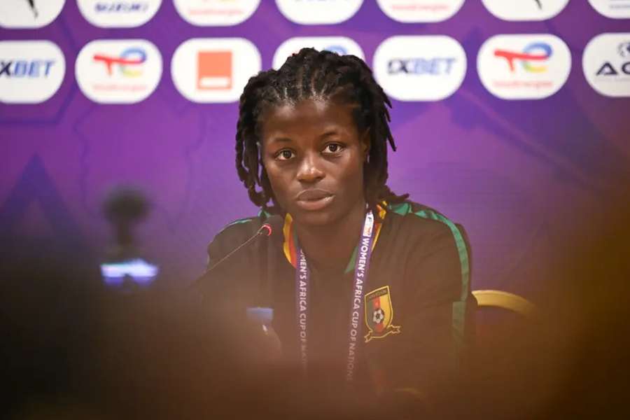 Cameroon midfielder Monique Ngock