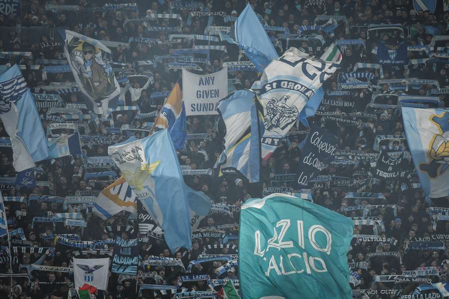 I tifosi biancocelesti