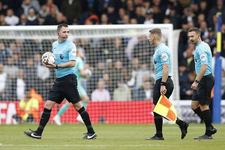 The power outage caused issues with the referees' communications systems