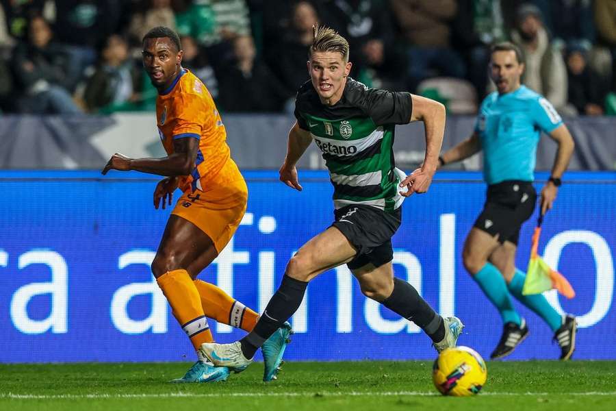 Gyökeres marcou o golo que decidiu a partida