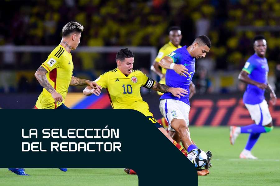 Brasil y Colombia se enfrentarán en las eliminatorias Sudamericanas