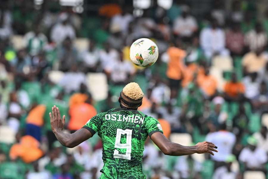 Victor Osimhen scored Nigeria's equaliser.