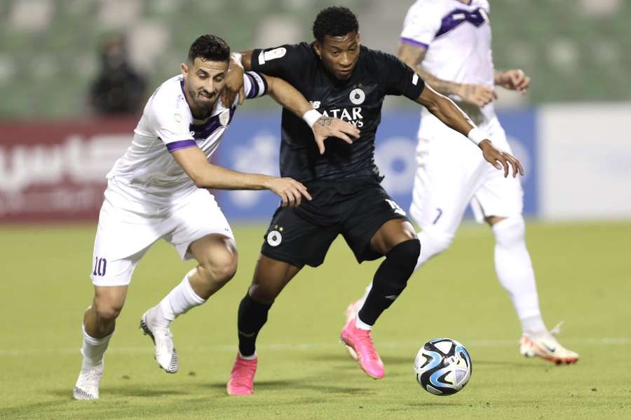 Gonzalo Plata foi titular na vitória do Al Sadd